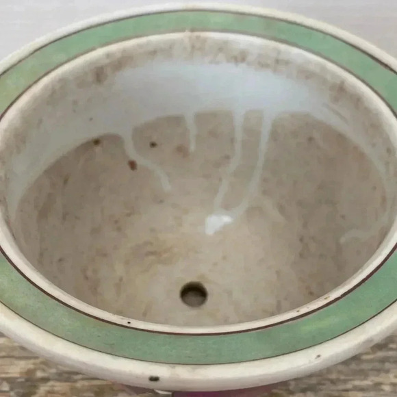 Vintage 1980s Cottagecore Small Houseplant Pot Planter - Picture 3 of 8